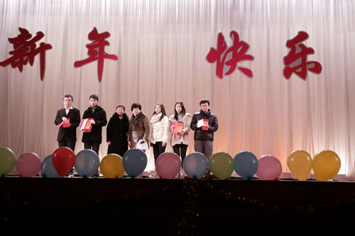 上海外国语大学留学2014年上外国际教育班元旦汇演