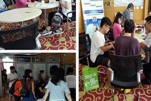 上海外国语大学留学2015国际预科班新生如期入学报到